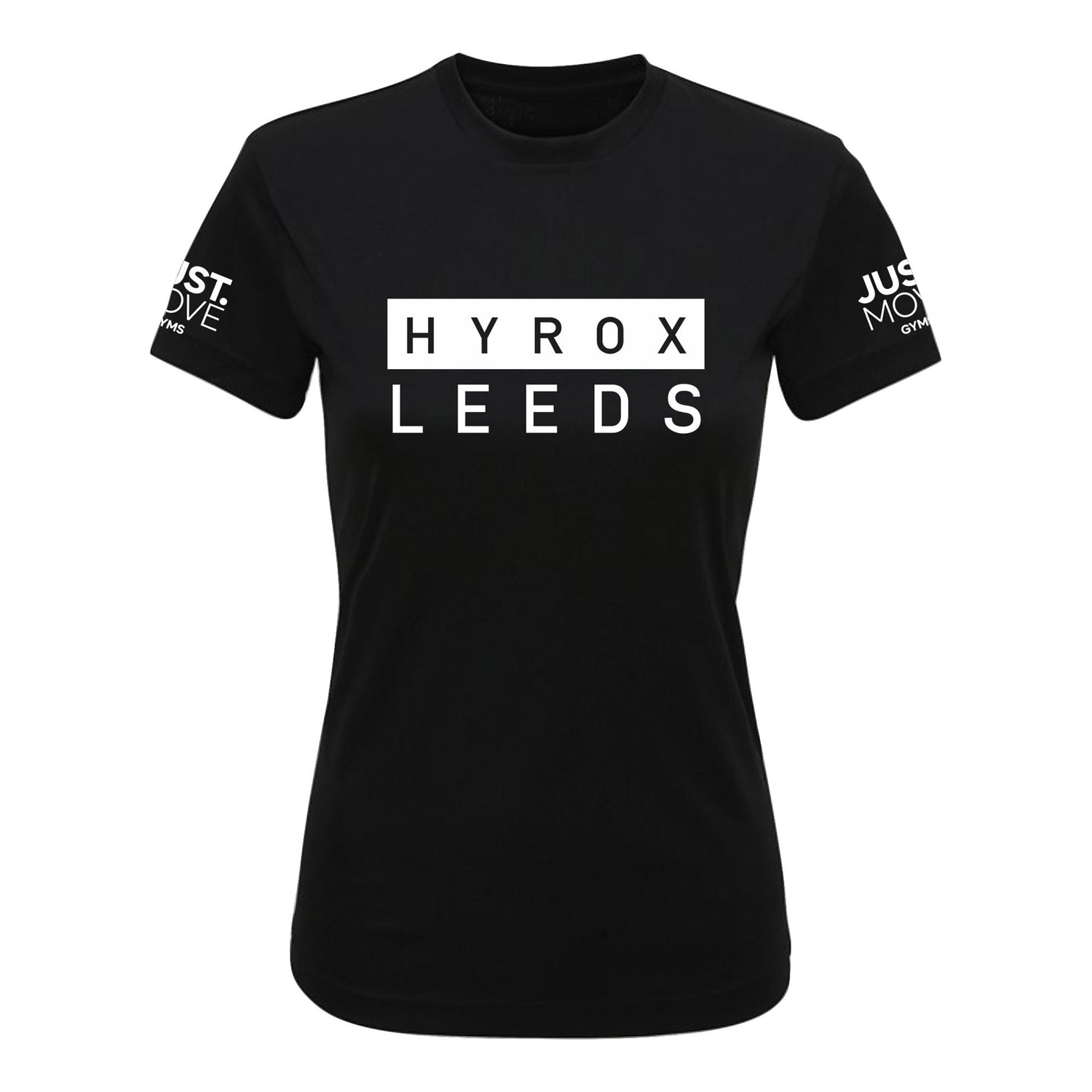 Hyrox Leeds 2026 - Womens Performance Tee | BLACK