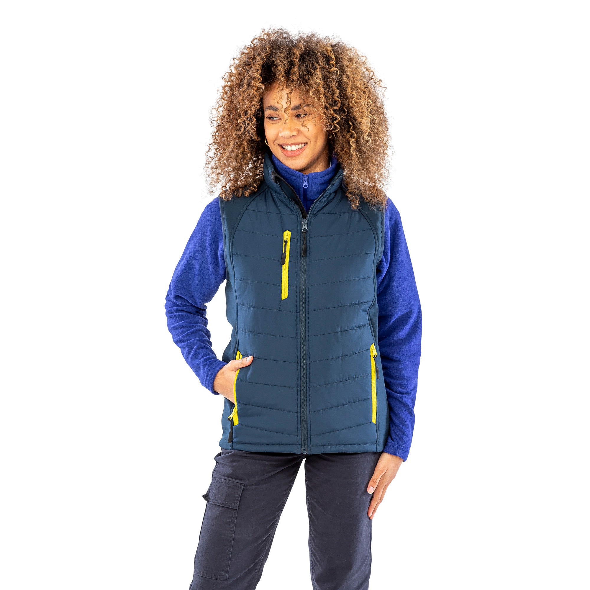 Compass Padded Gilet | NAVY/NAVY