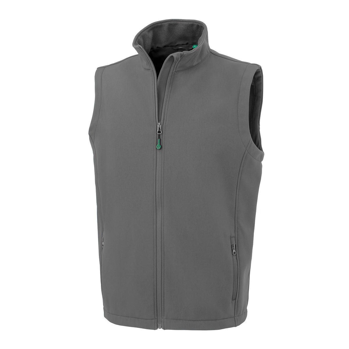 Mens Recycled 2 Layer  Softshell Bodywarmer | WORKGUARD GREY