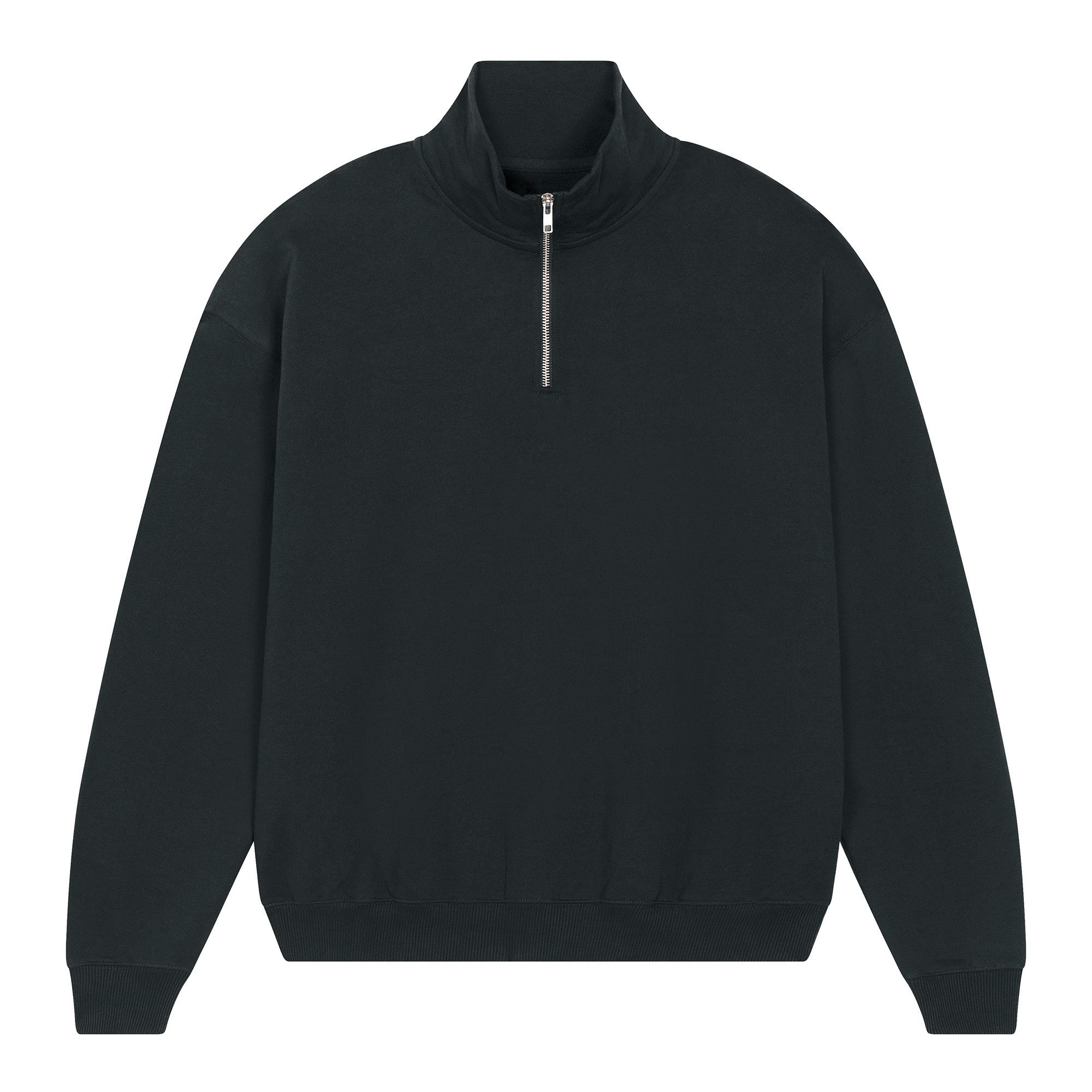 Unisex Miller Dry Quarter Zip Sweatshirt | BLACK