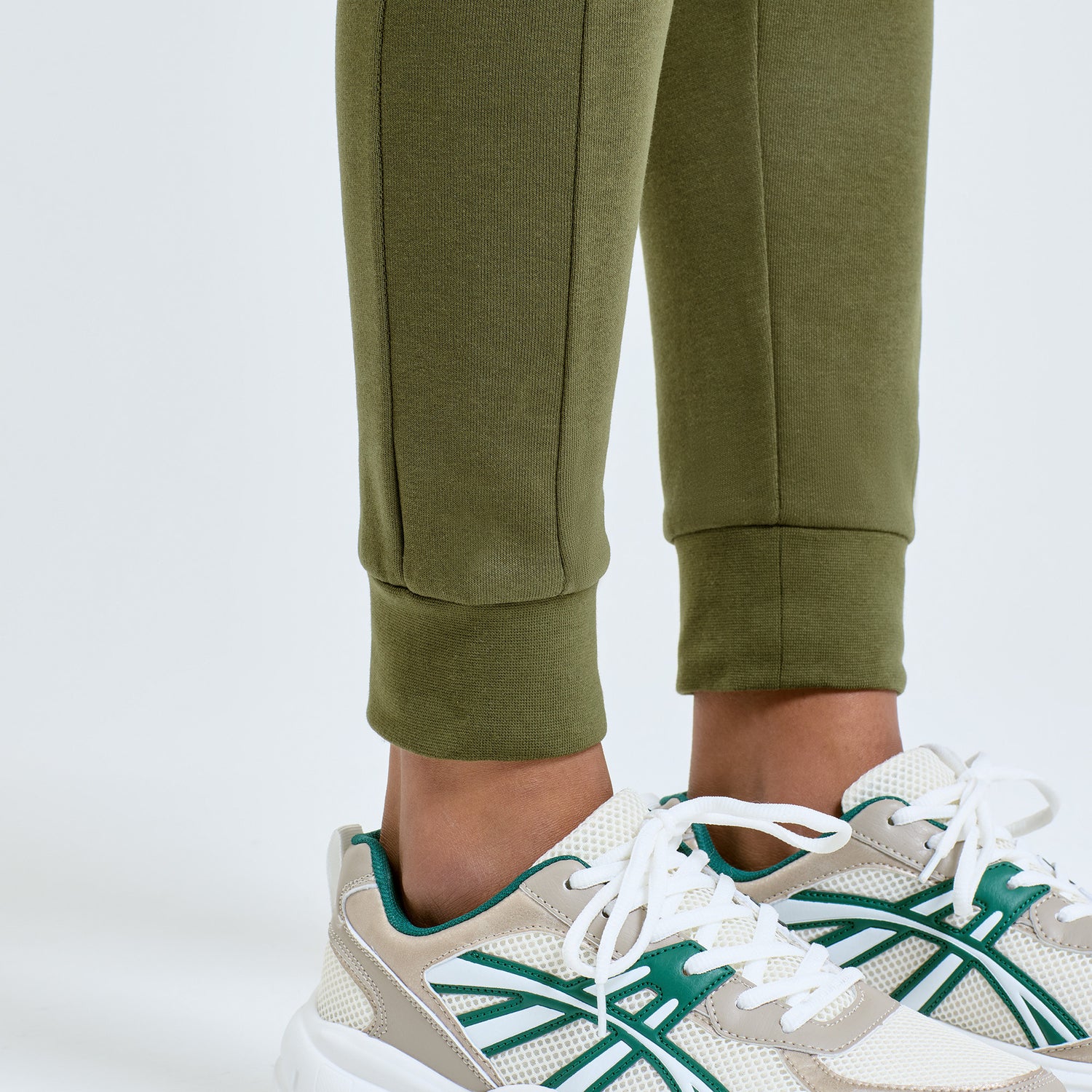 Womens Fitted Joggers | BLACK