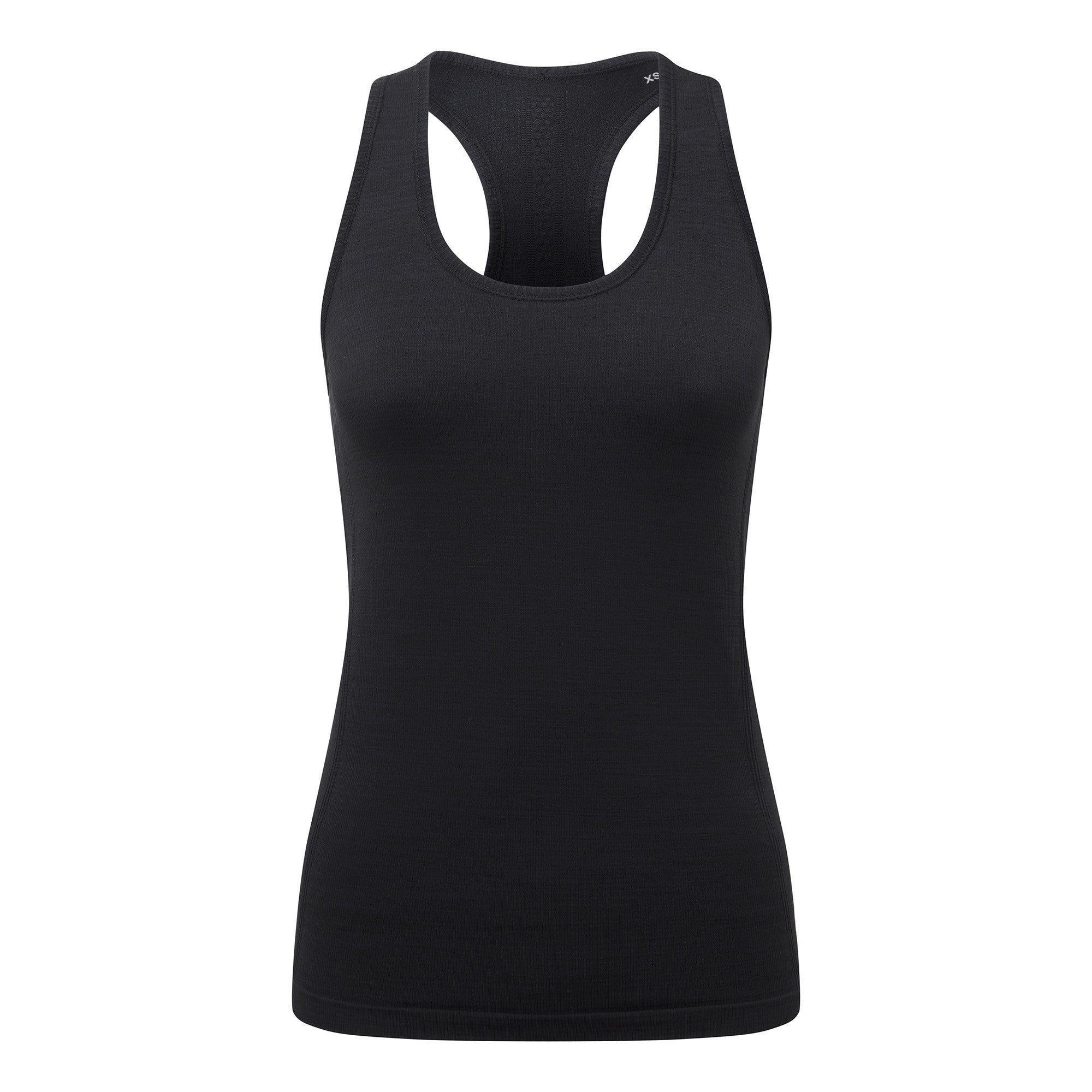 Womens Recycled Seamless 3D Fit Sport Flex Vest | BLACK