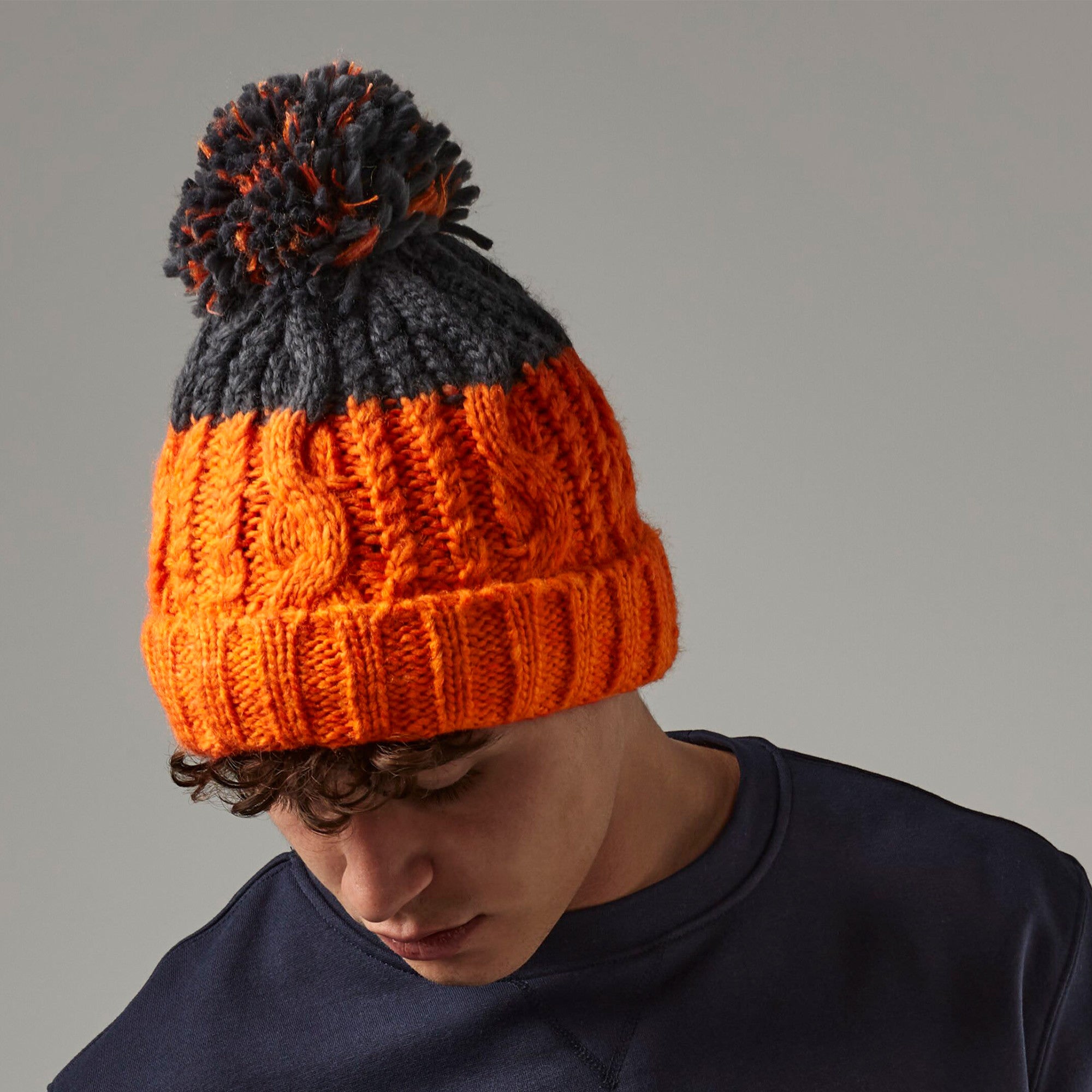 Apres Beanie | GRAPHITE GREY/BLUSH