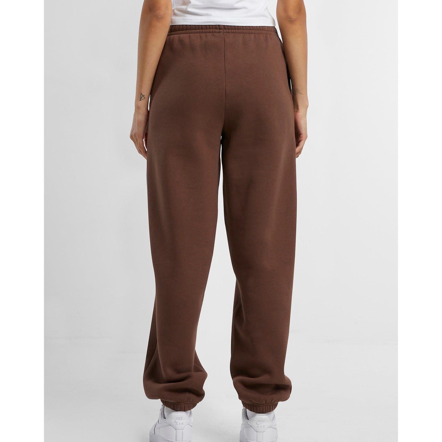 Womens Fluffy Sweatpants | WHITE SAND