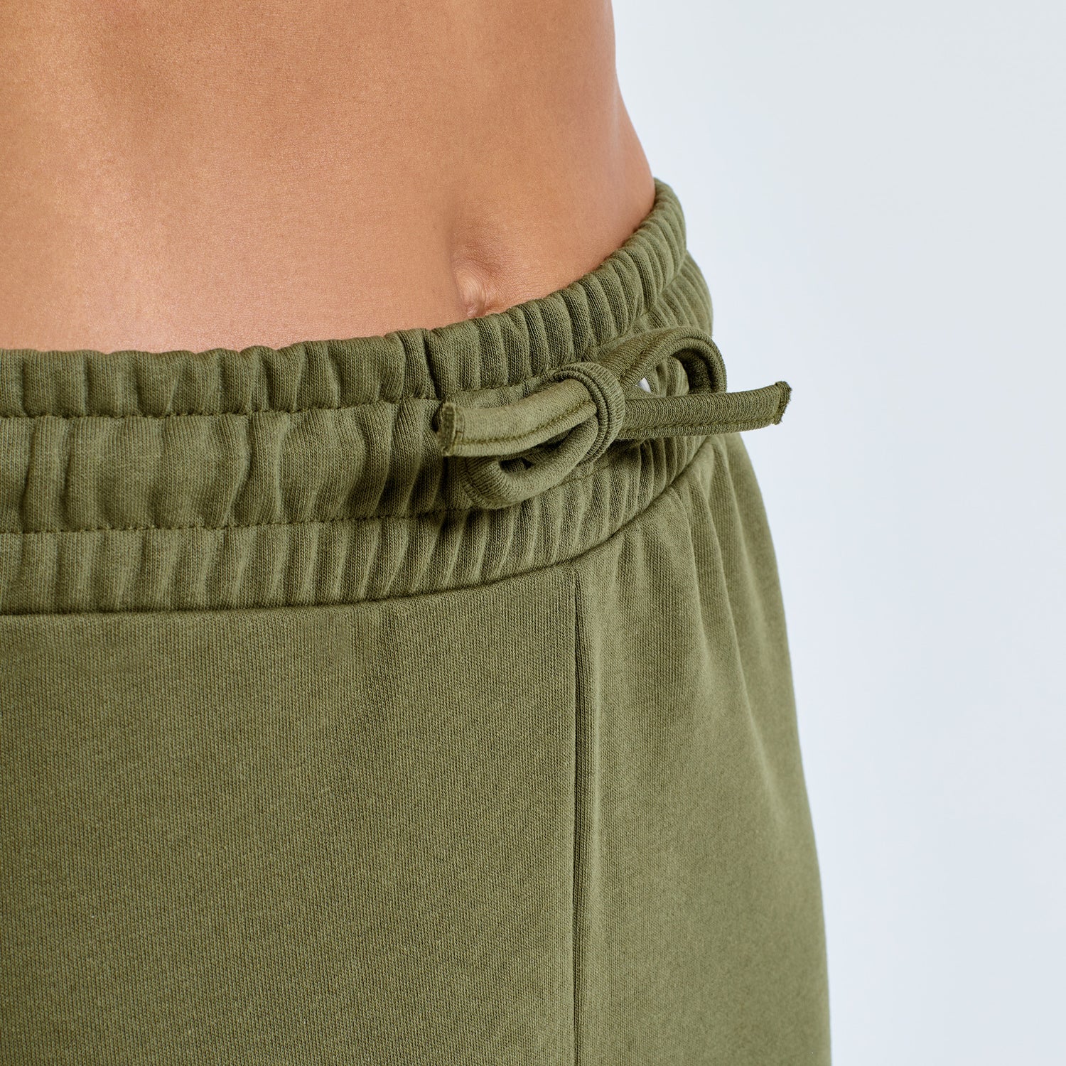 Womens Fitted Joggers | WHITE