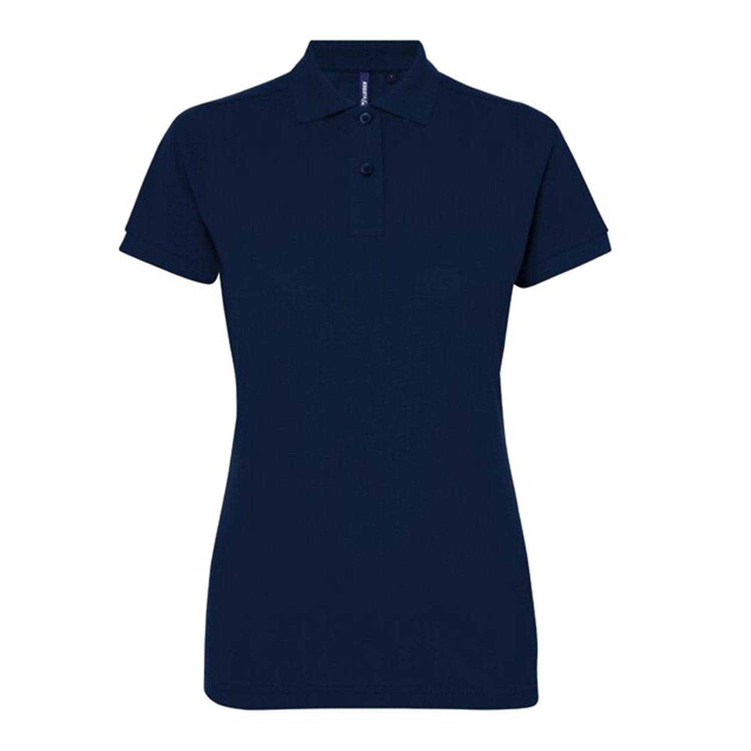 Womens Polycotton Blend Polo | NAVY