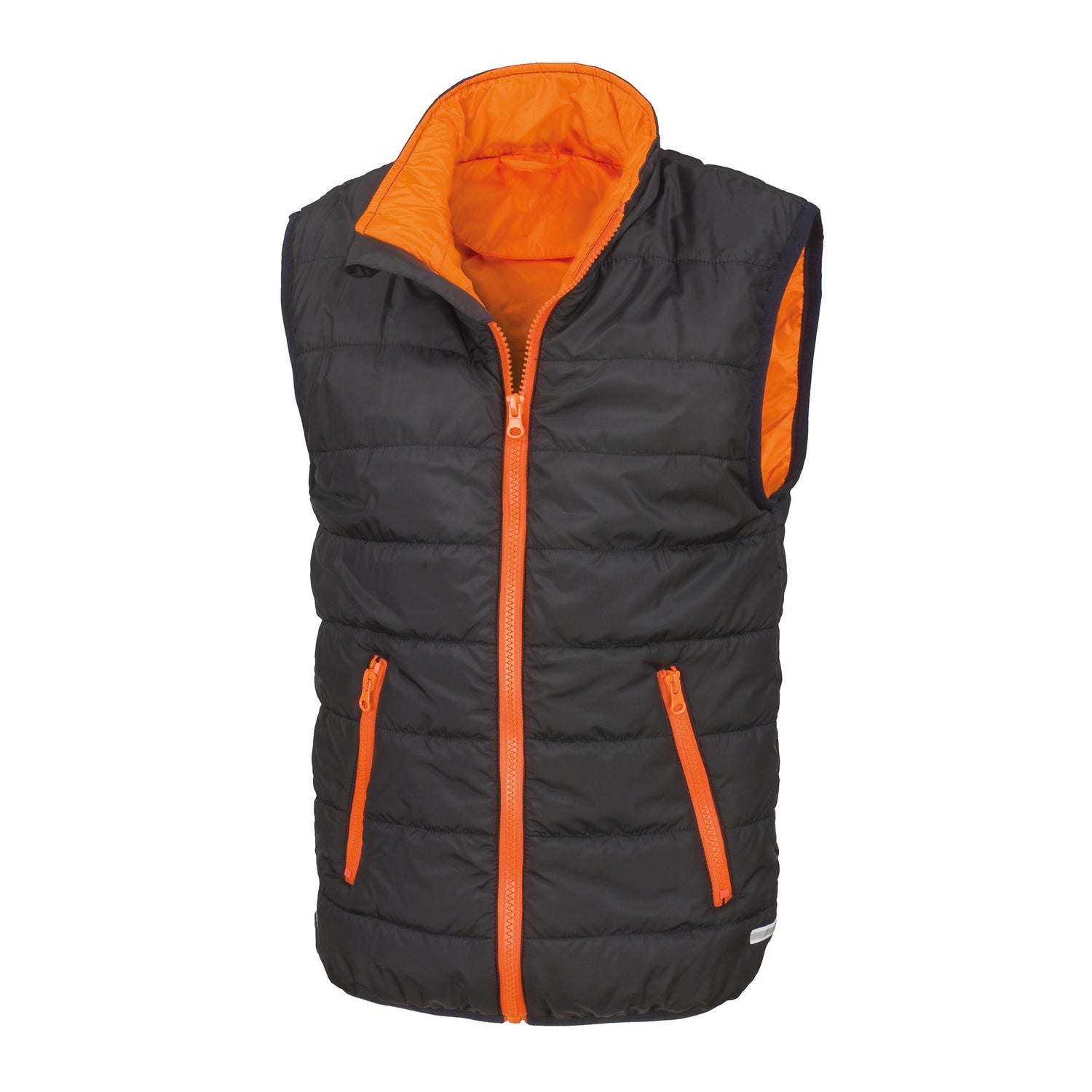 Core Junior Bodywarmer | BLACK/ORANGE