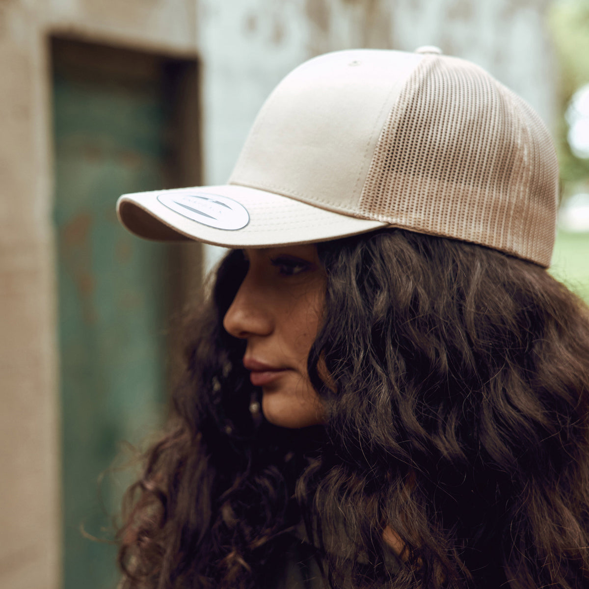 Retro Trucker Cap | HEATHER NAVY