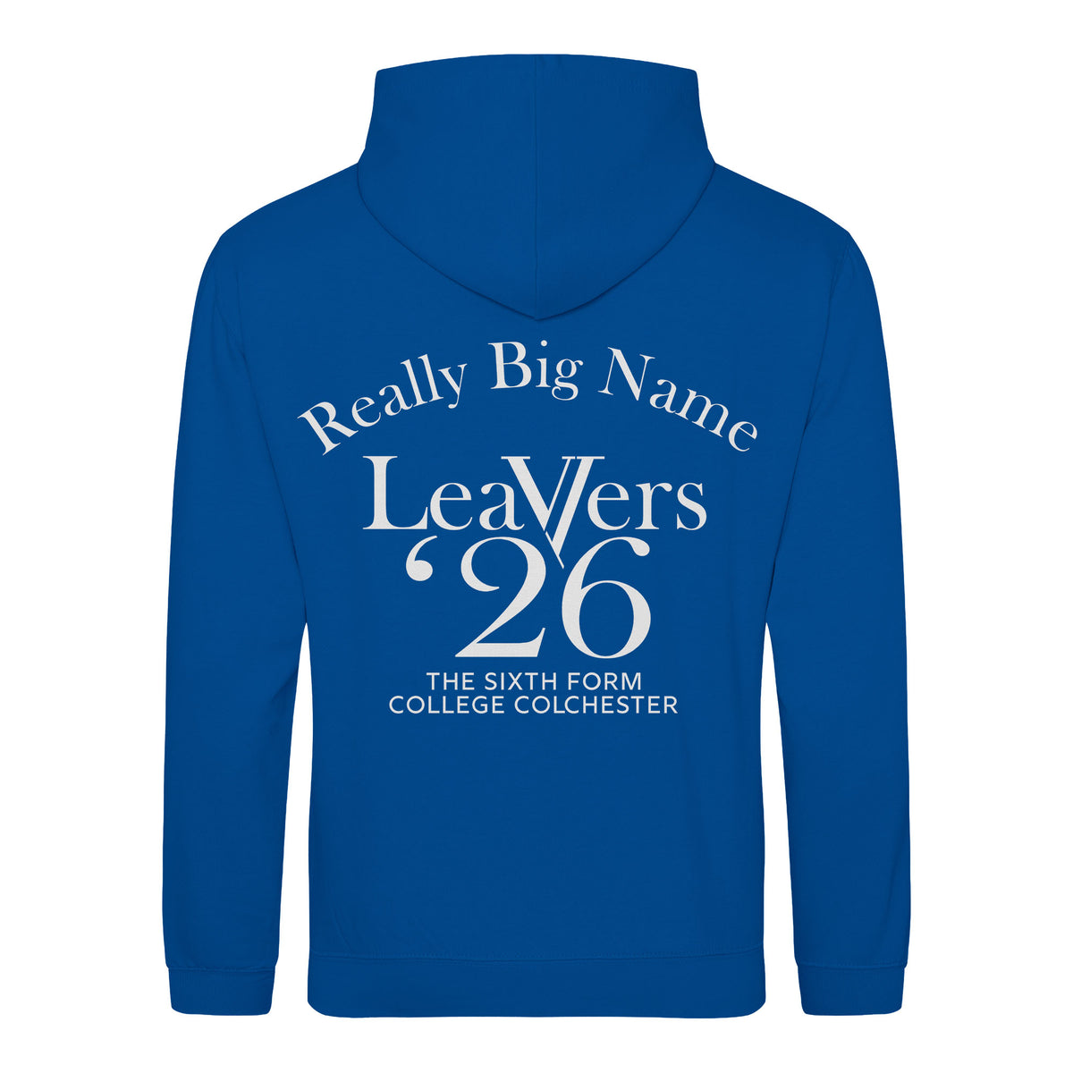 The Sixth Form College Colchester Leavers Hoodie | ROYAL