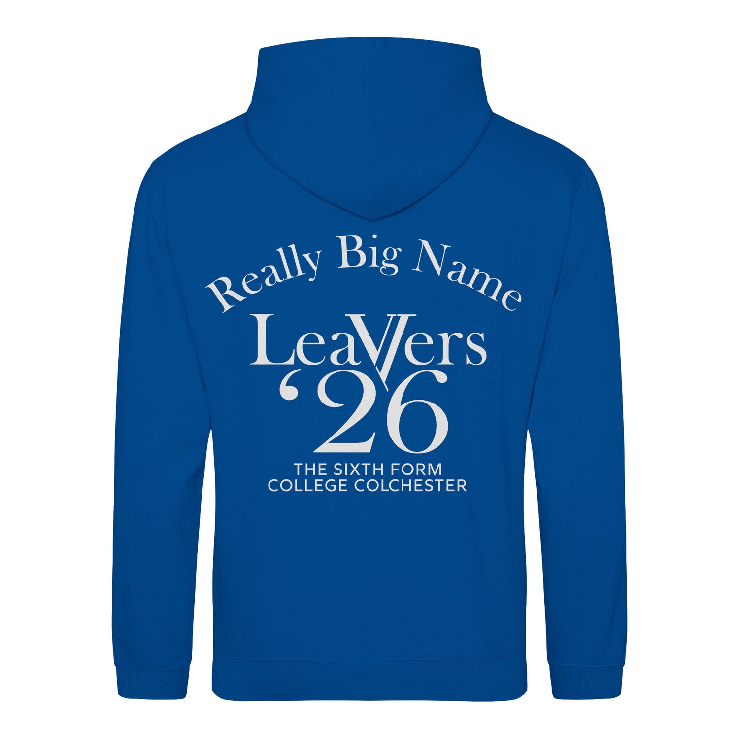 The Sixth Form College Colchester Leavers Hoodie | ROYAL