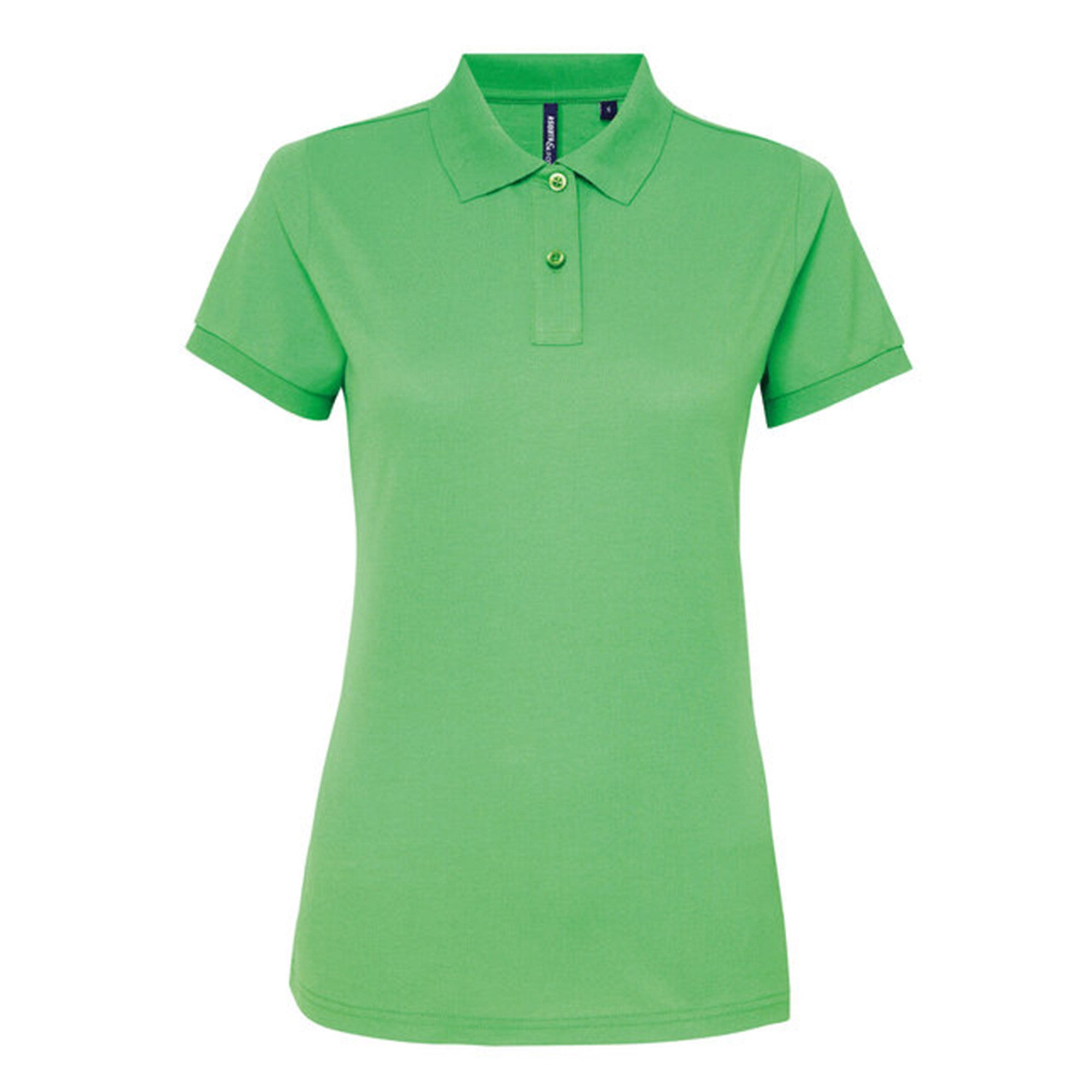 Womens Polycotton Blend Polo | LIME