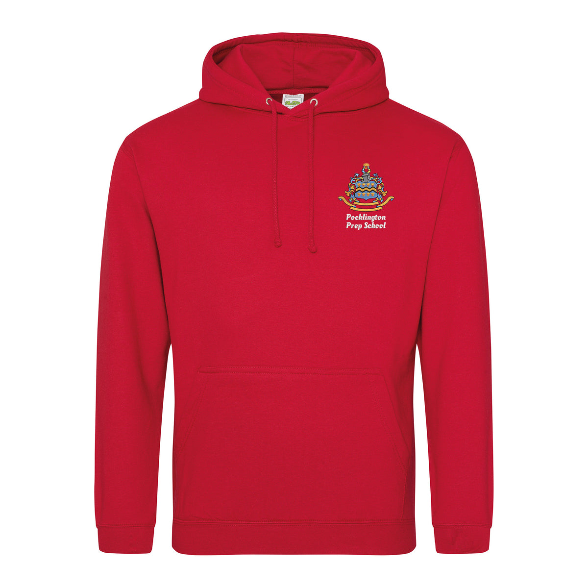 Pocklington Hoodie - Prep School | FIRE RED