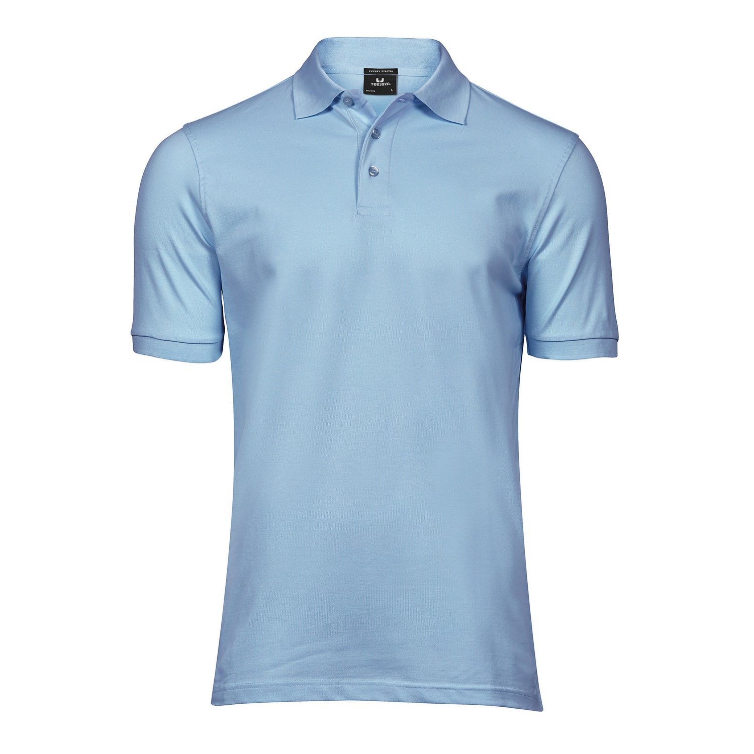 Luxury Stretch Polo | LIGHT BLUE