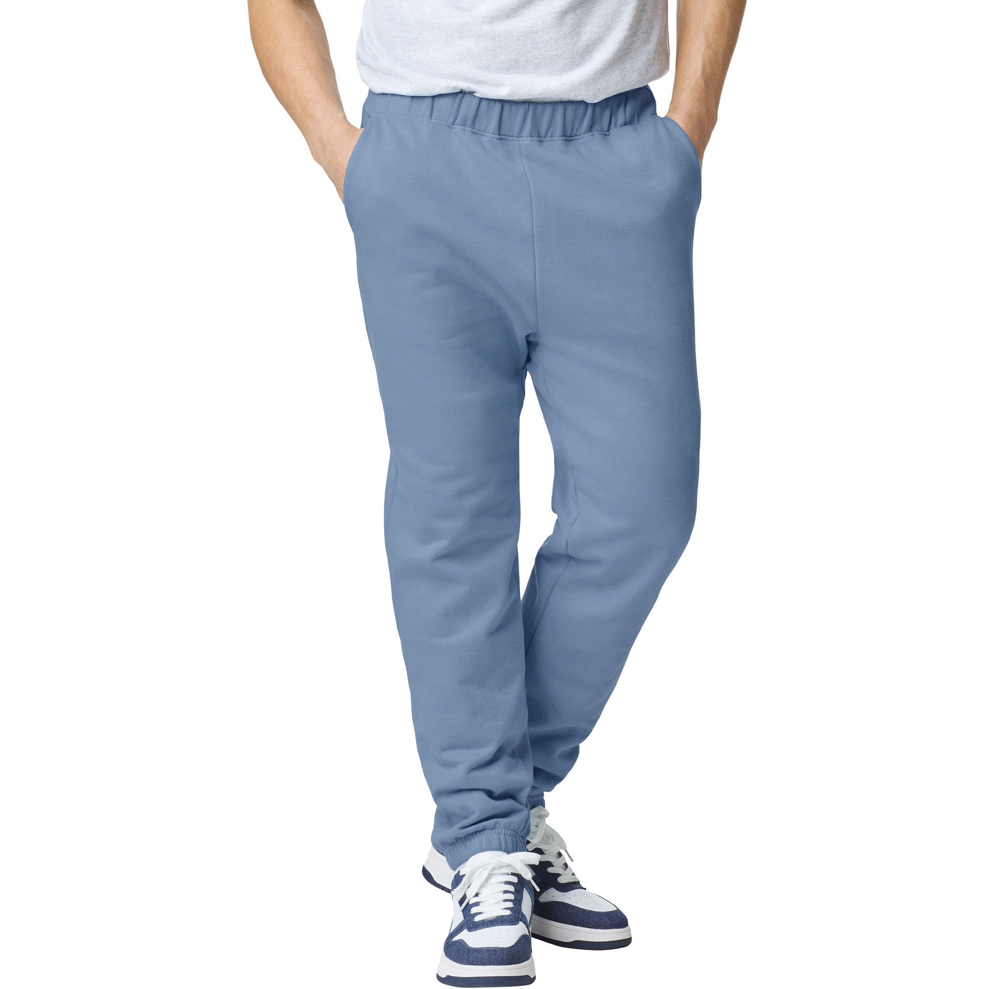 Softstyle Midweight Adult Pocket Sweatpants | BLACK