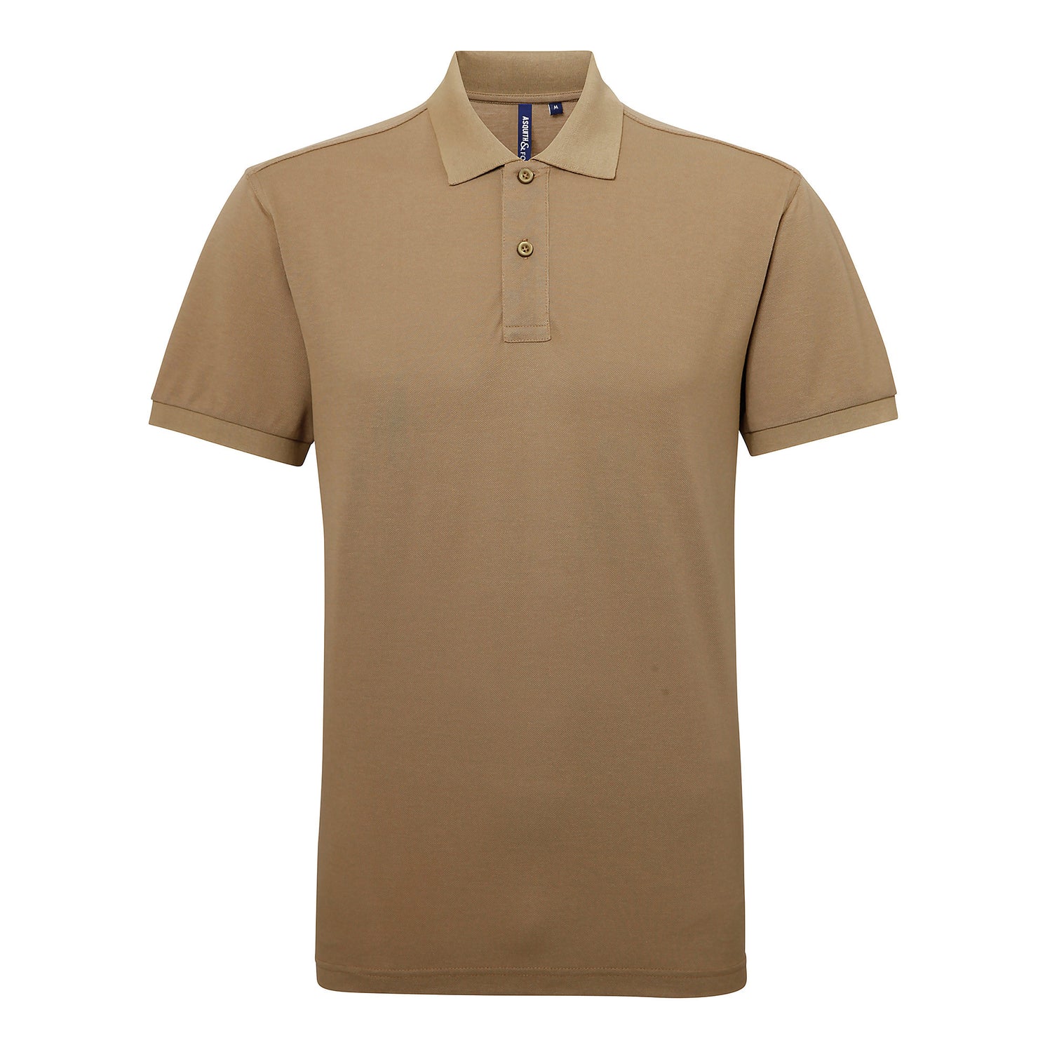 Mens Polycotton Blend Polo | KHAKI