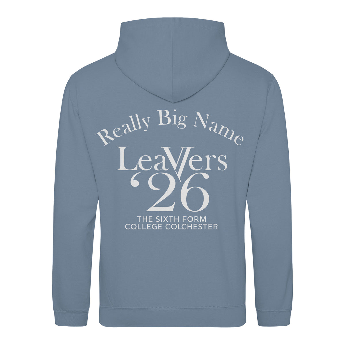 The Sixth Form College Colchester Leavers Hoodie | DUSTY BLUE