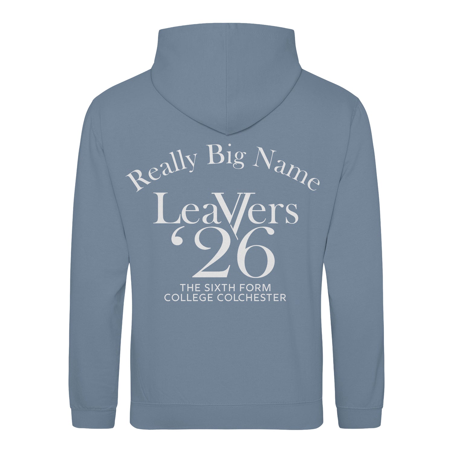 The Sixth Form College Colchester Leavers Hoodie | DUSTY BLUE