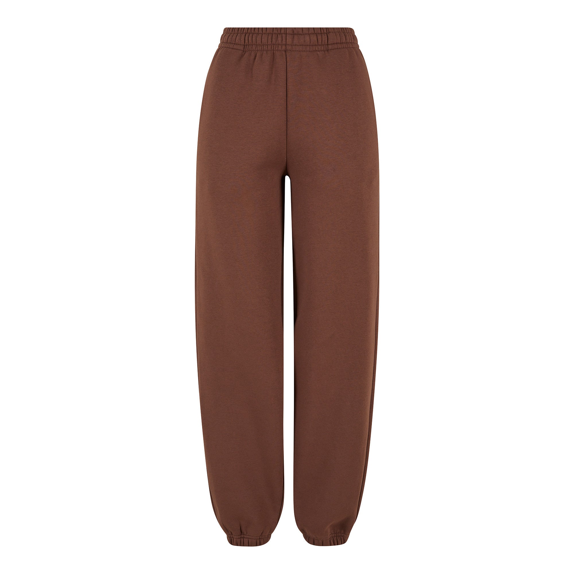 Womens Fluffy Sweatpants | CHOCOLATE BROWN
