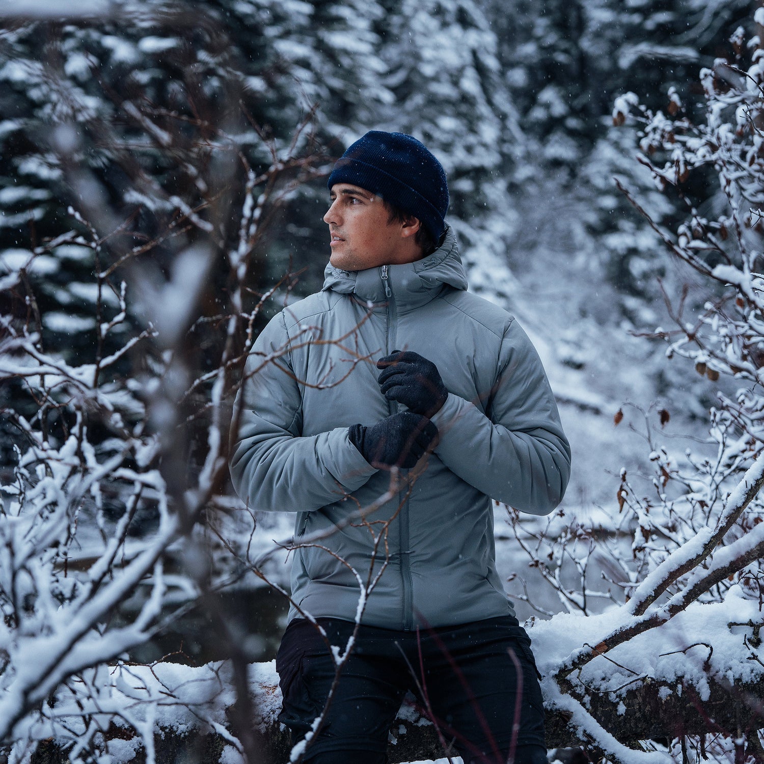 Cascadia Thermal Jacket | STORM GREY