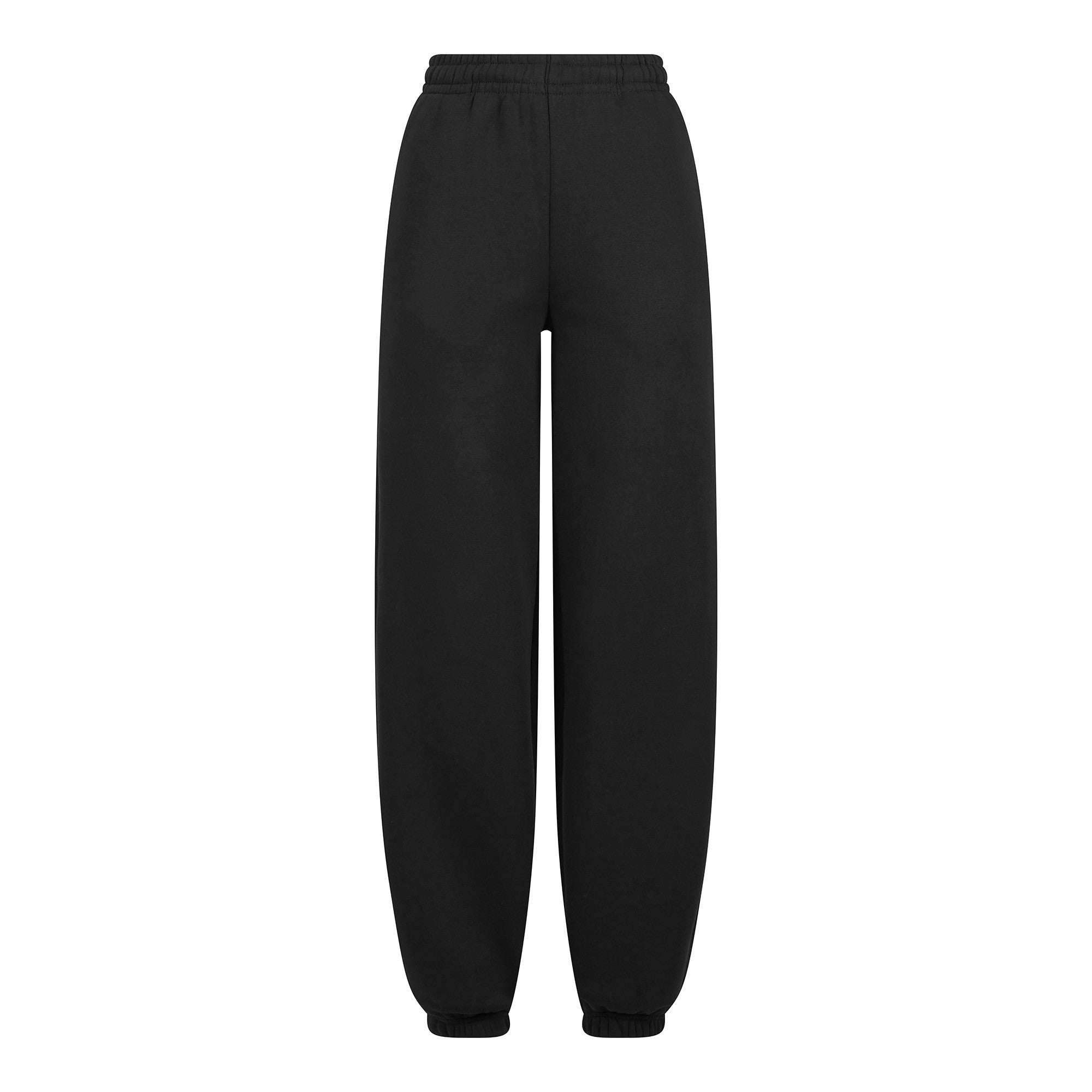 Womens Fluffy Sweatpants | BLACK