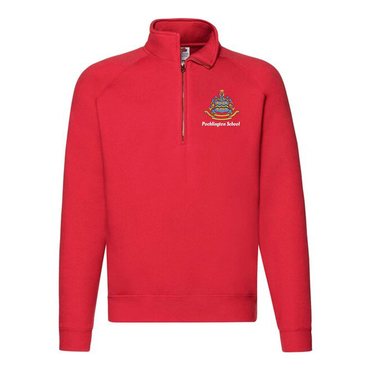 Pocklington Quarter Zip - Pocklington School | RED