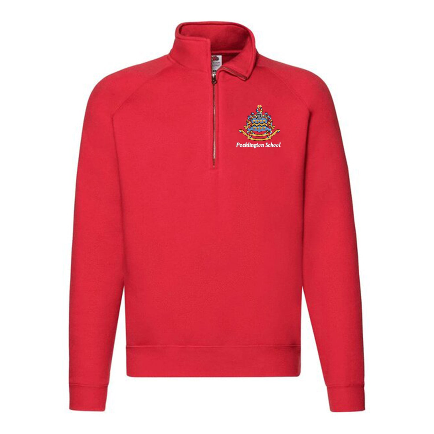 Pocklington Quarter Zip - Pocklington School | RED
