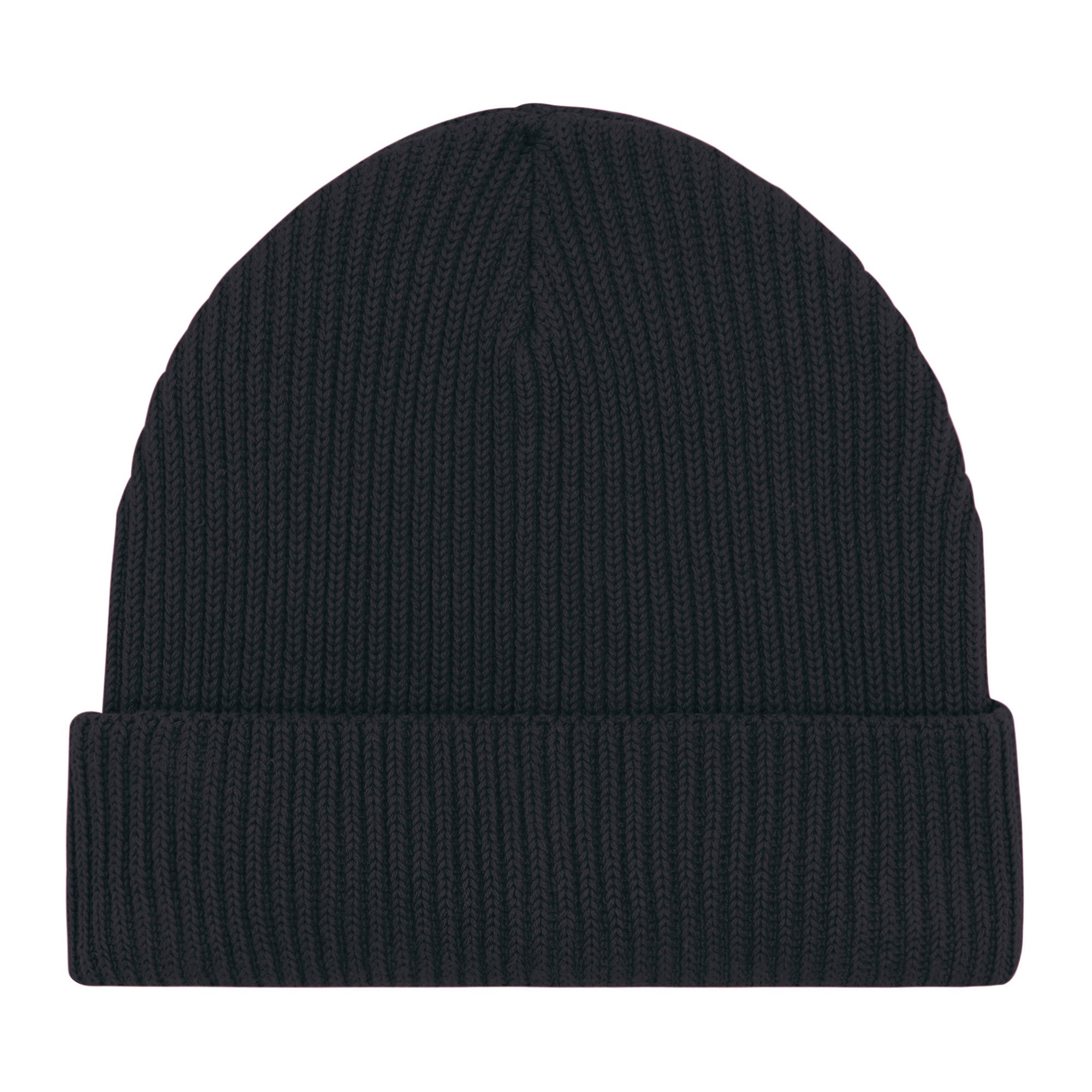 Fisherman beanie in unisex fit | BLACK