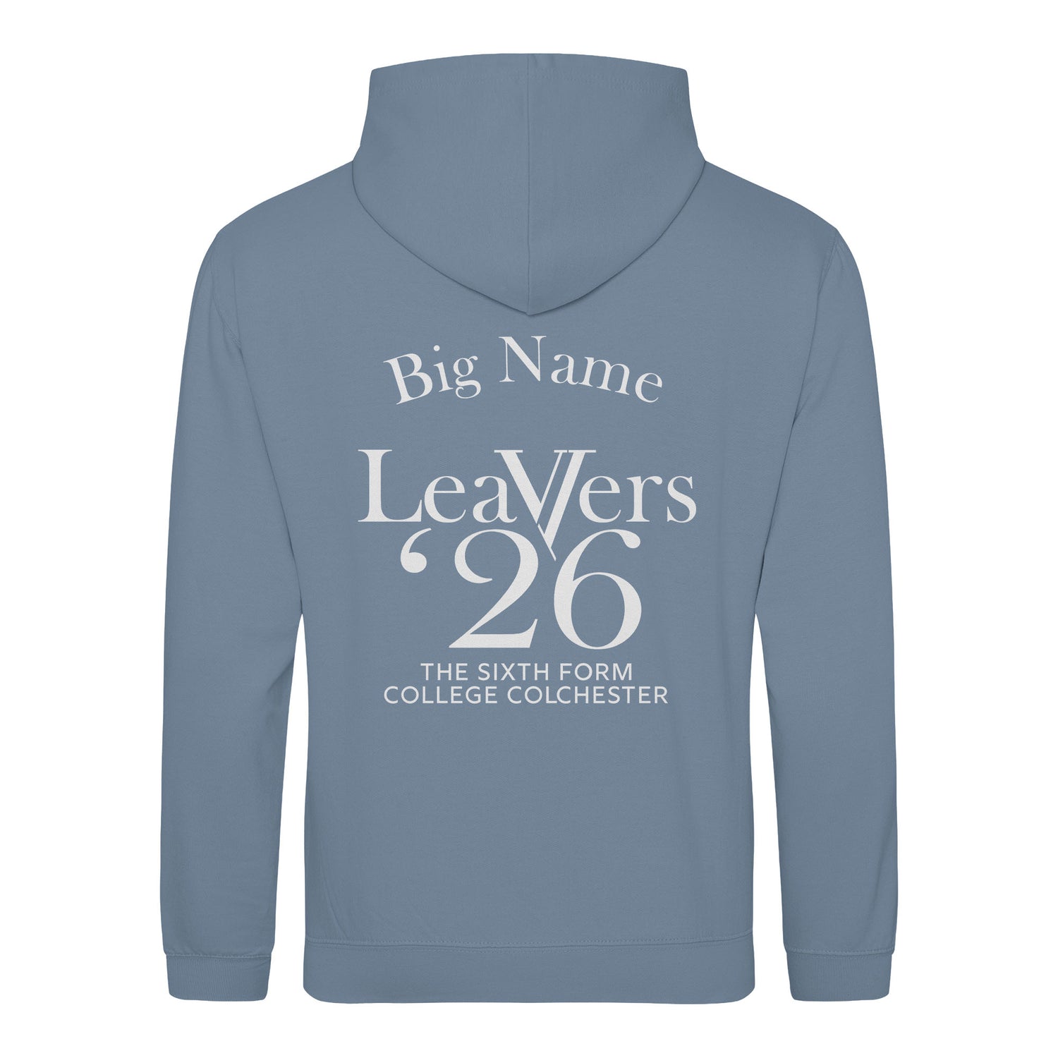 The Sixth Form College Colchester Leavers Hoodie | DUSTY BLUE