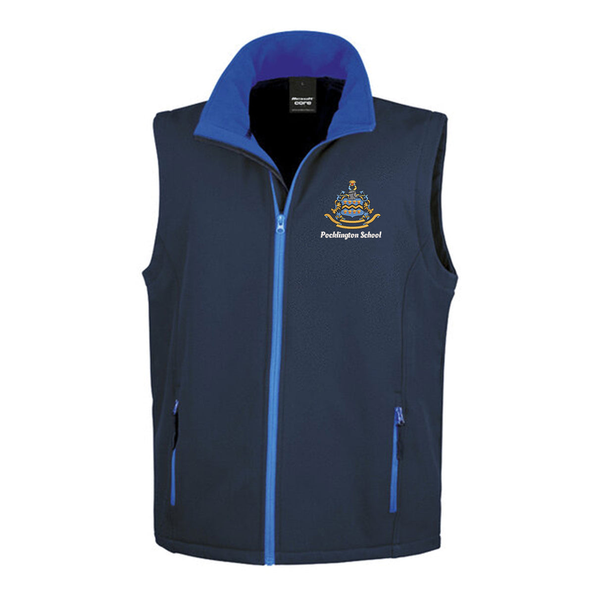 Pocklington Gilet - Pocklington School | NAVY/ROYAL