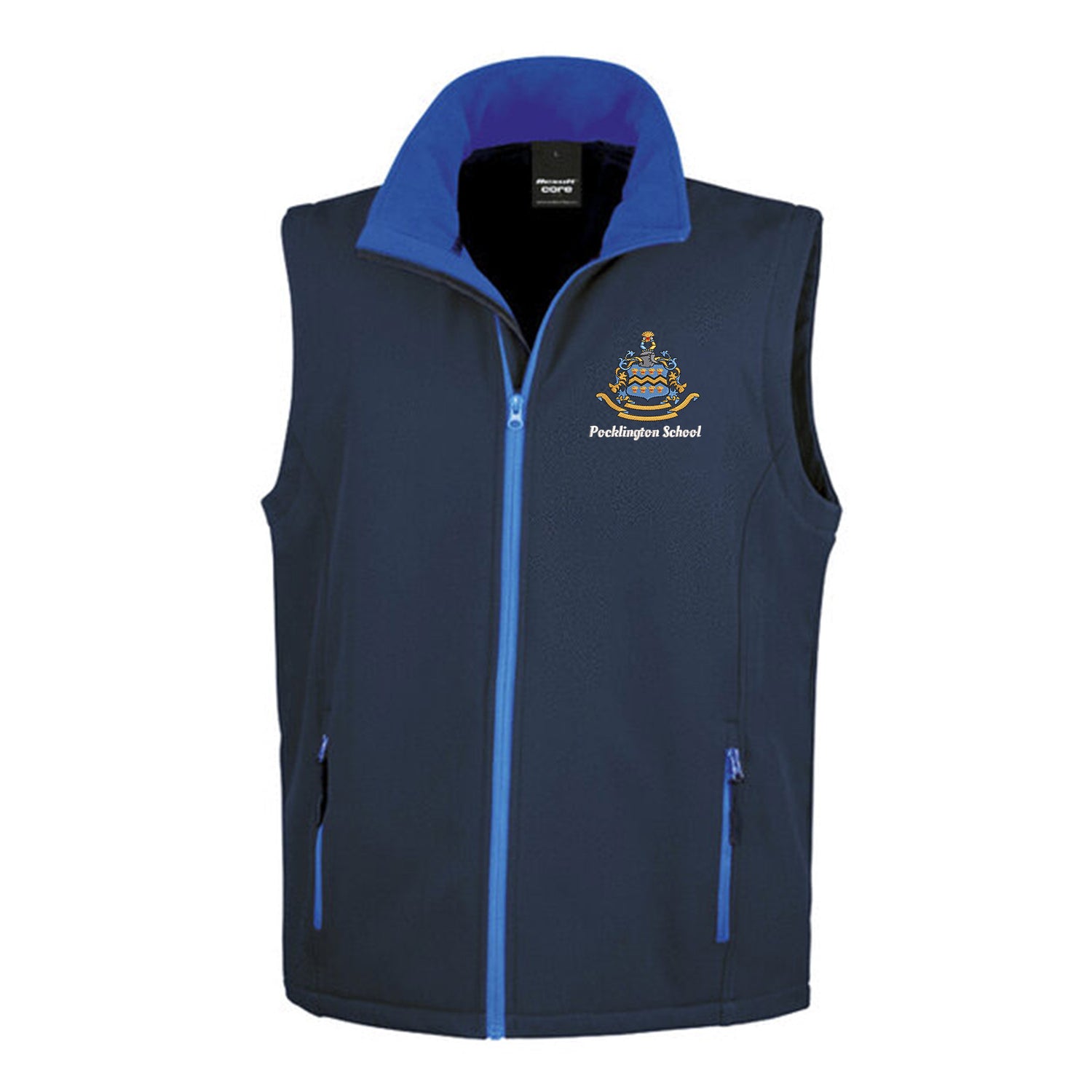 Pocklington Gilet - Pocklington School | NAVY/ROYAL