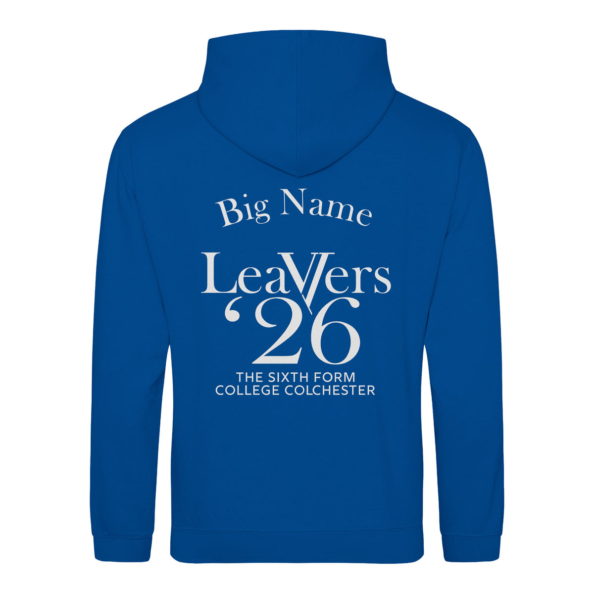 The Sixth Form College Colchester Leavers Hoodie | ROYAL
