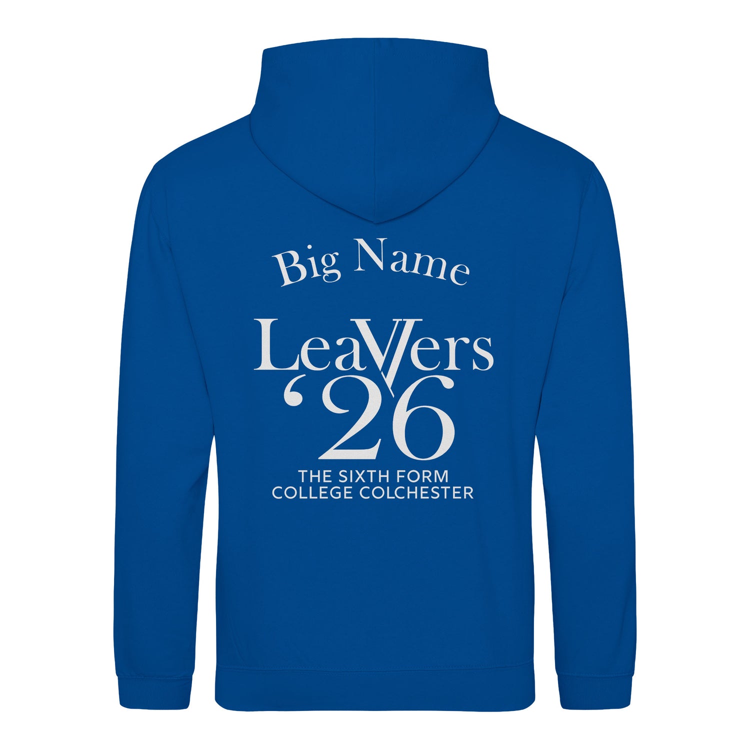 The Sixth Form College Colchester Leavers Hoodie | ROYAL
