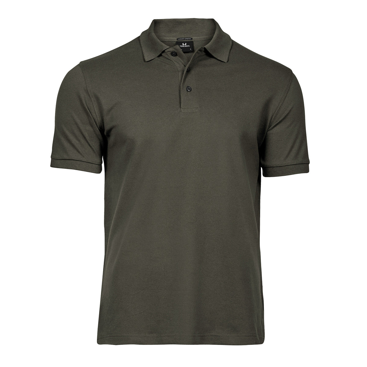 Luxury Stretch Polo | DEEP GREEN