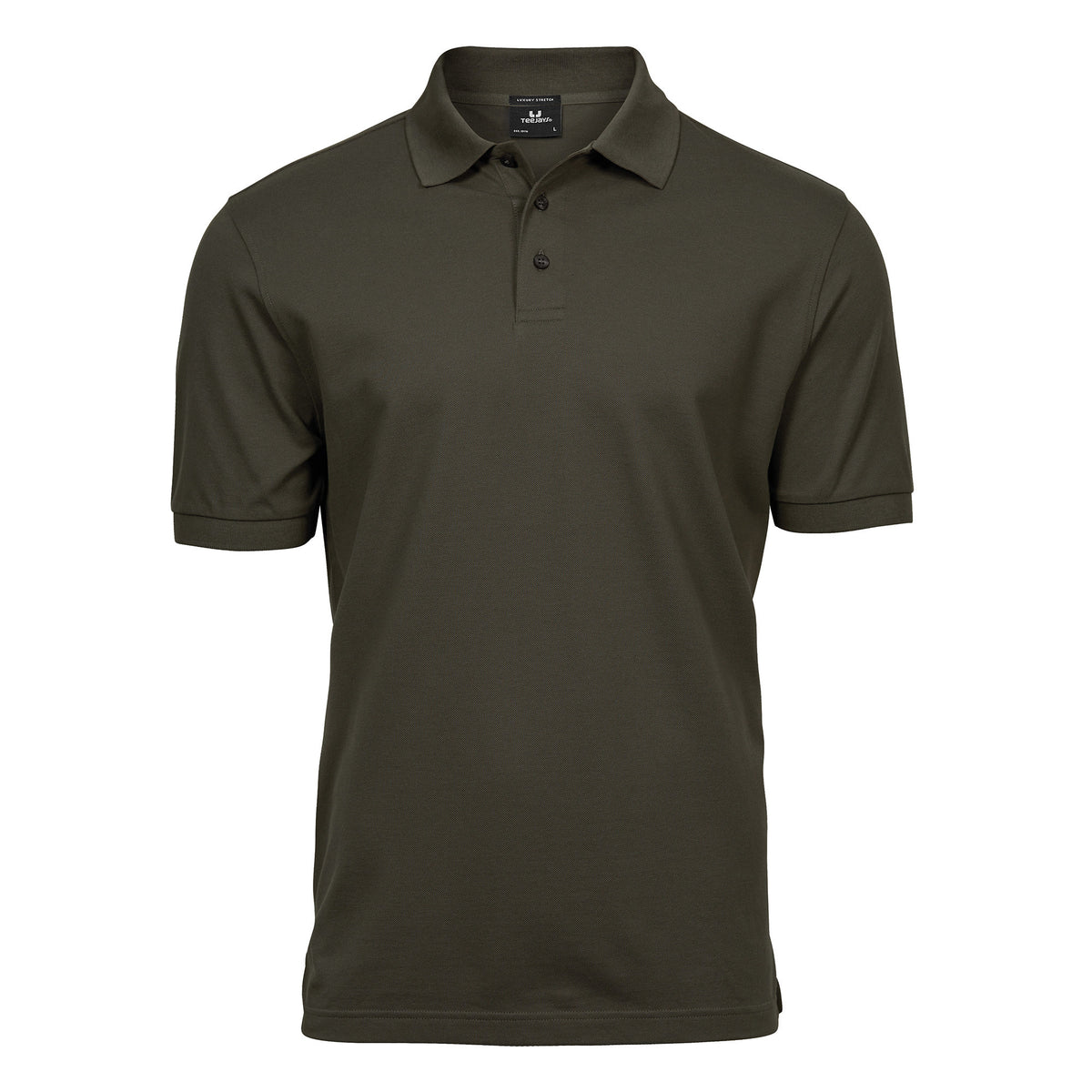 Luxury Stretch Polo | DARK OLIVE