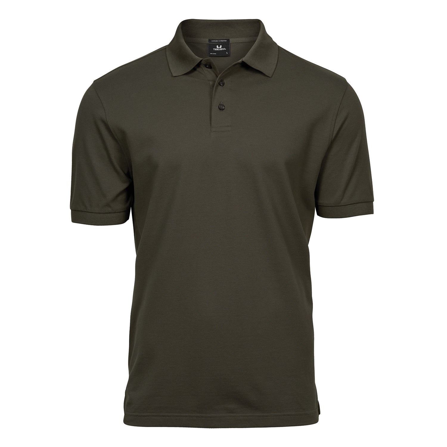 Luxury Stretch Polo | DARK OLIVE