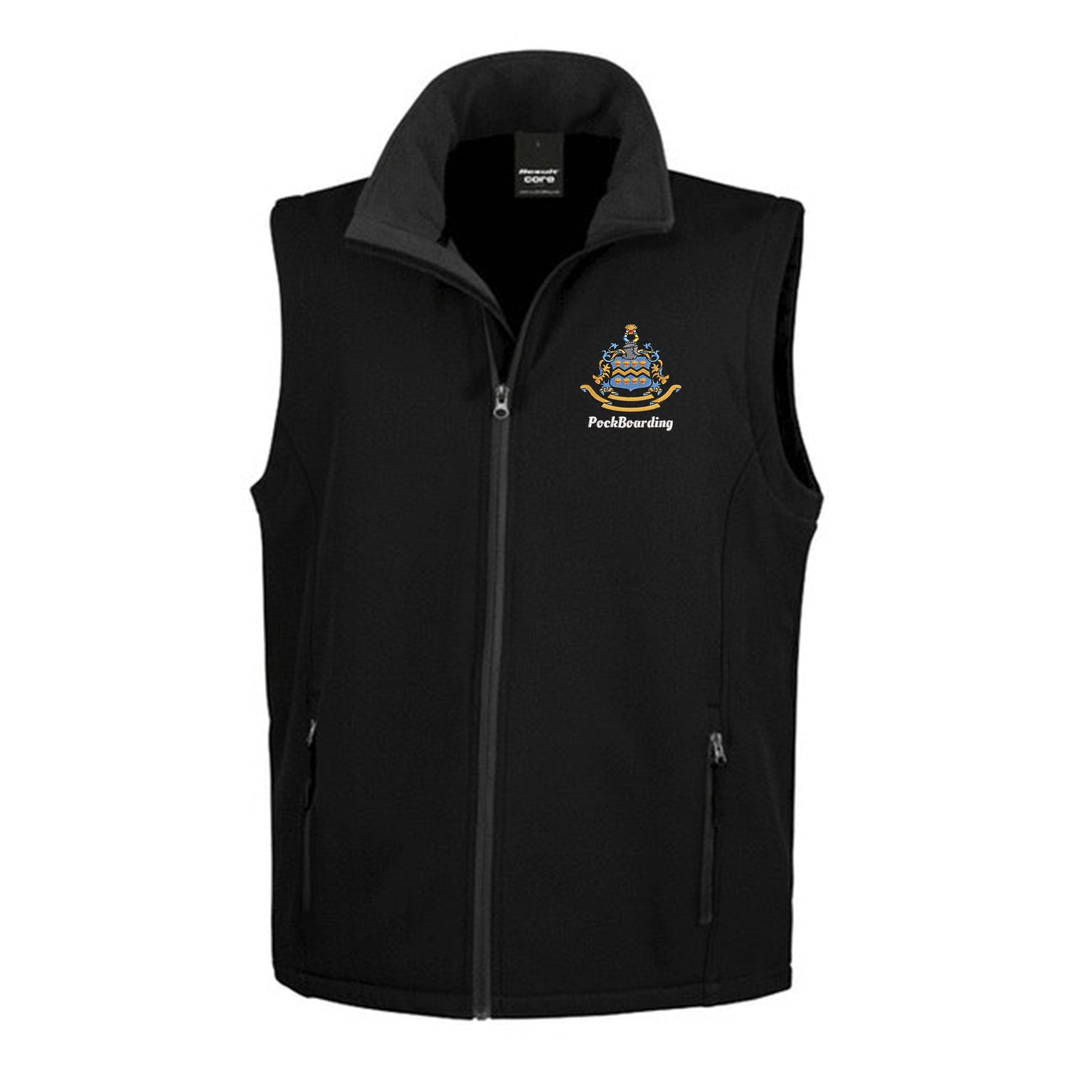 Pocklington Gilet - PockBoarding | BLACK/BLACK