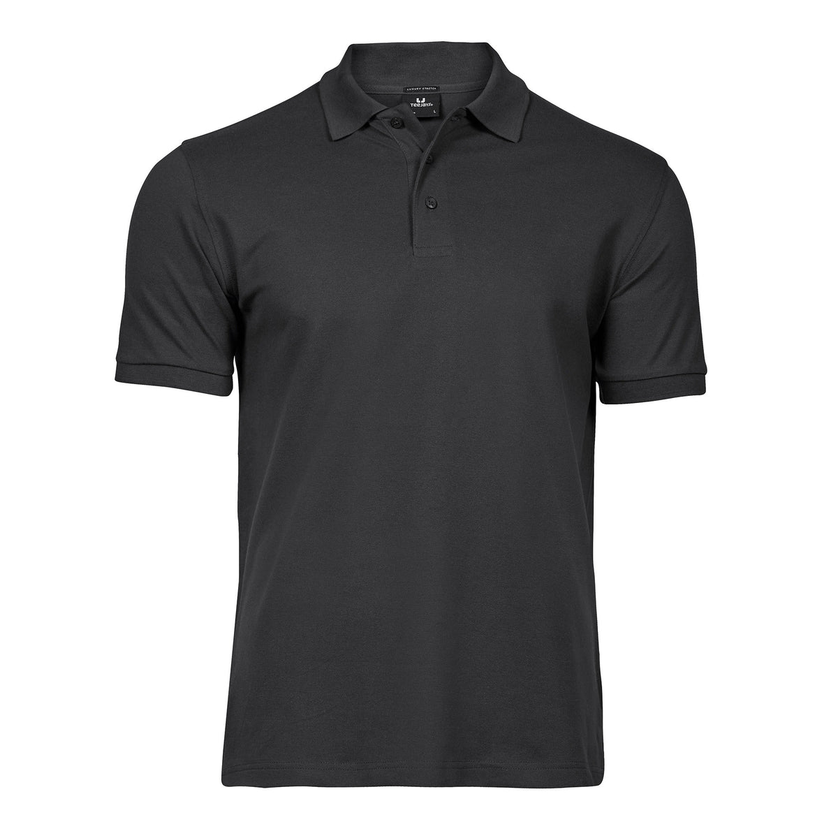Luxury Stretch Polo | DARK GREY