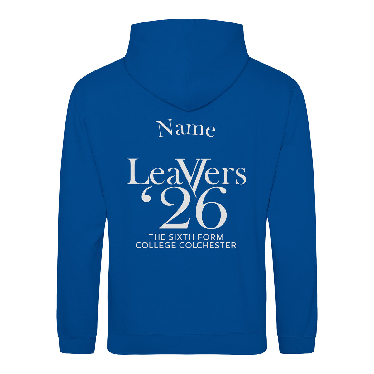 The Sixth Form College Colchester Leavers Hoodie | ROYAL