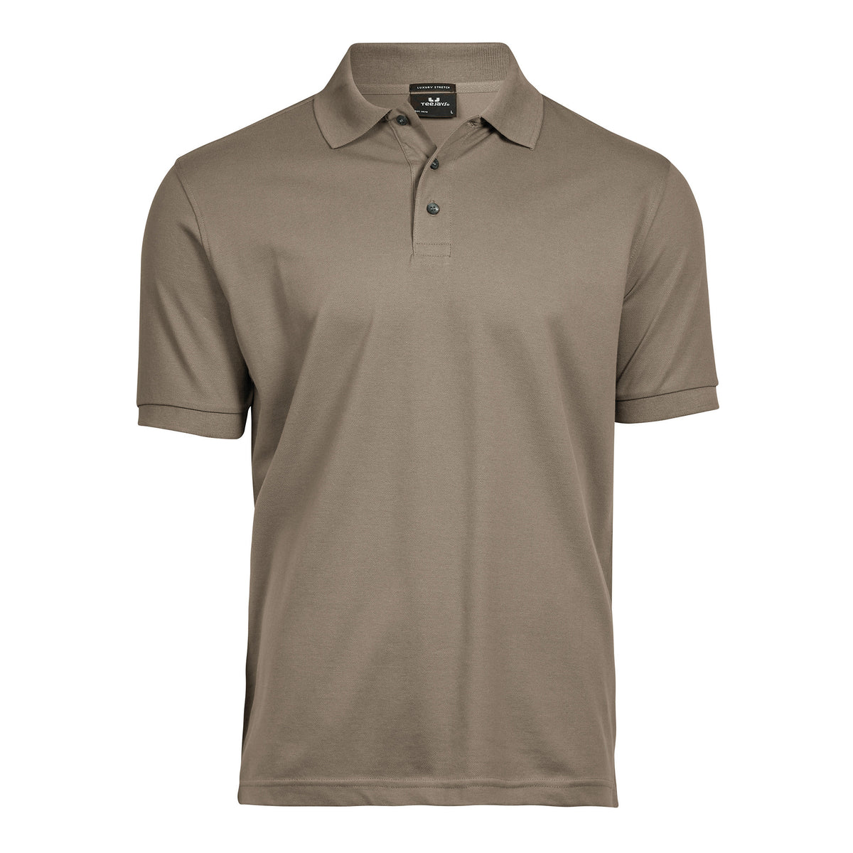 Luxury Stretch Polo | CLAY
