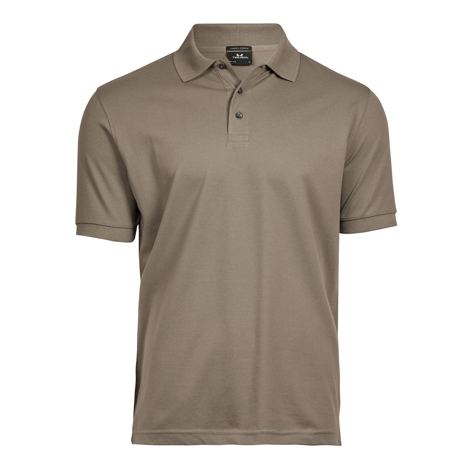 Luxury Stretch Polo | CLAY