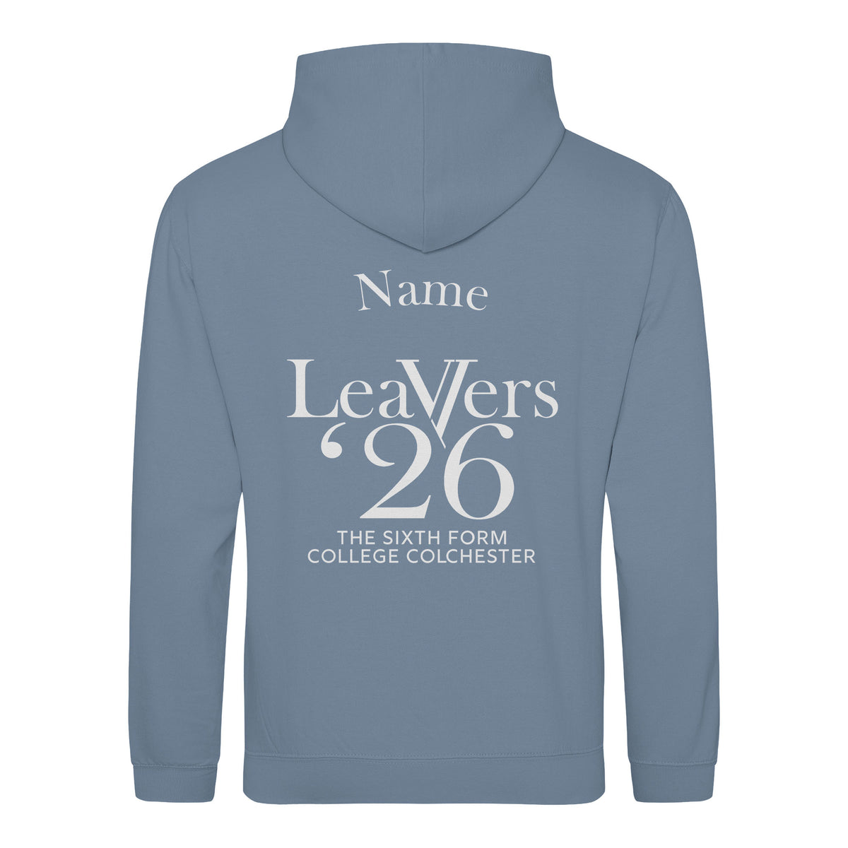 The Sixth Form College Colchester Leavers Hoodie | DUSTY BLUE