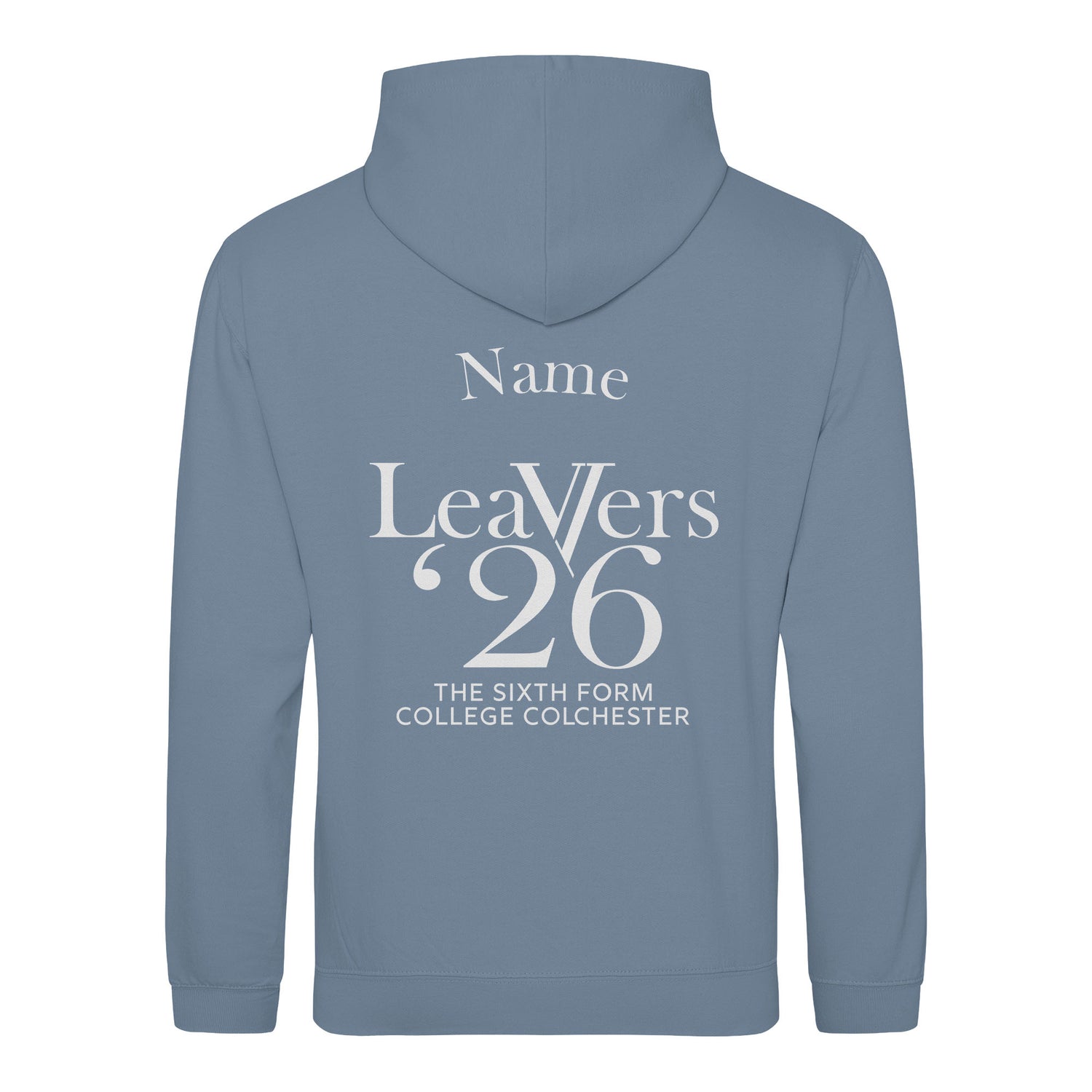 The Sixth Form College Colchester Leavers Hoodie | DUSTY BLUE