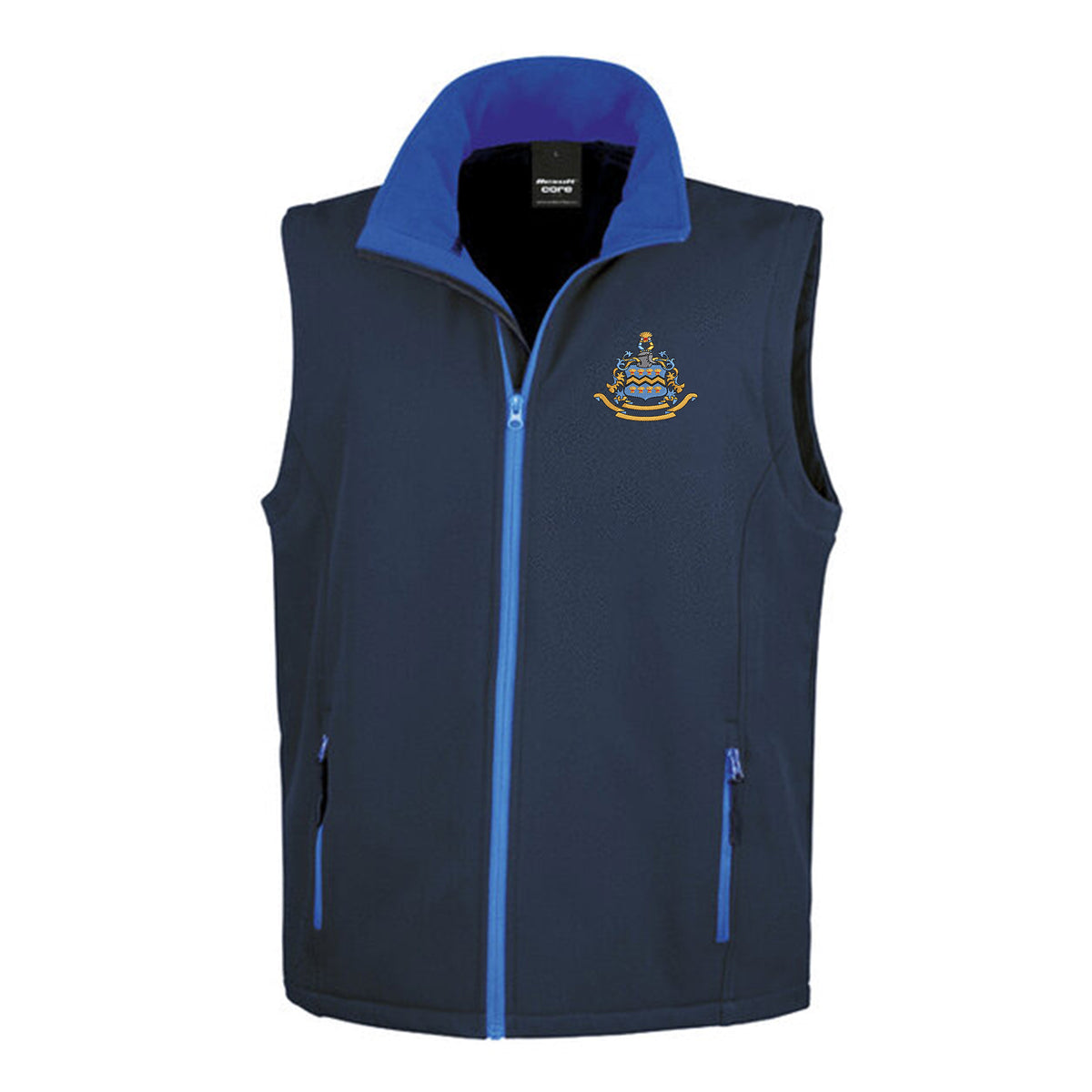 Pocklington Gilet - Crest Only | NAVY/ROYAL