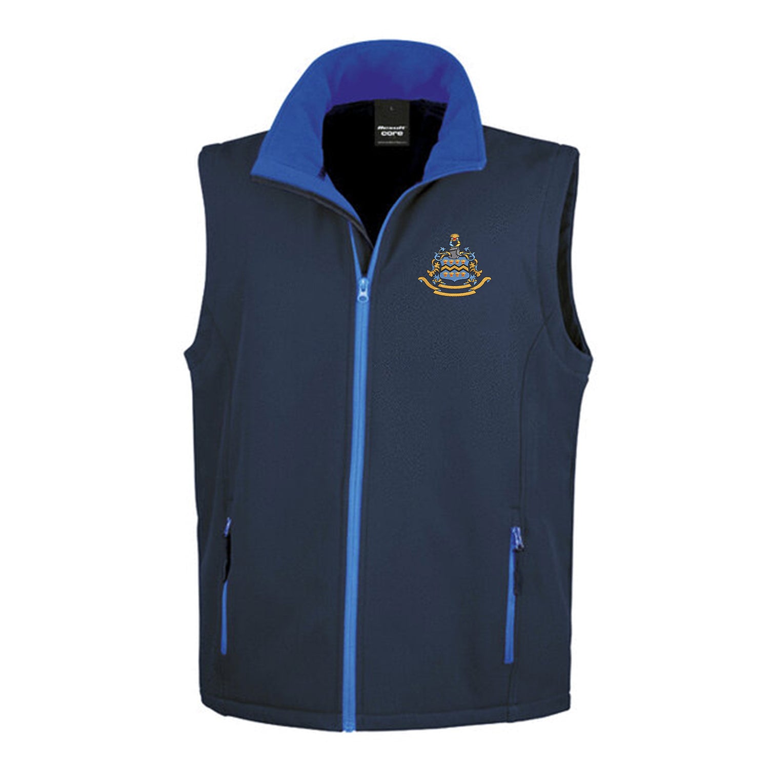Pocklington Gilet - Crest Only | NAVY/ROYAL
