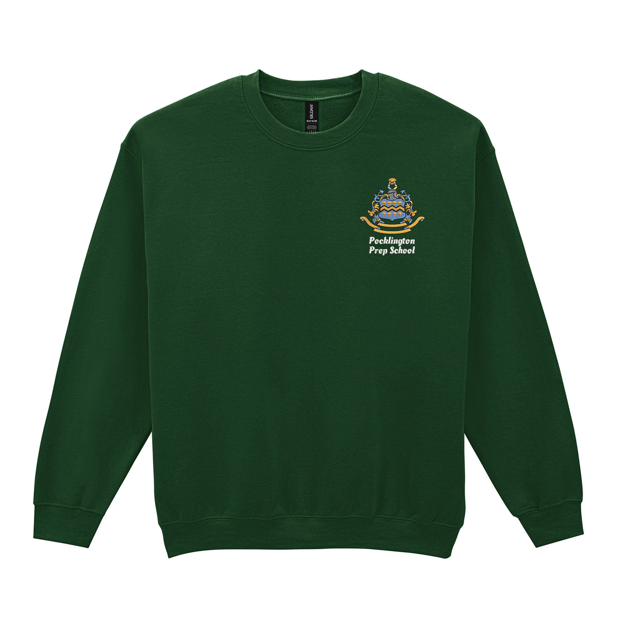 Pocklington Sweatshirt - Prep School | FOREST GREEN