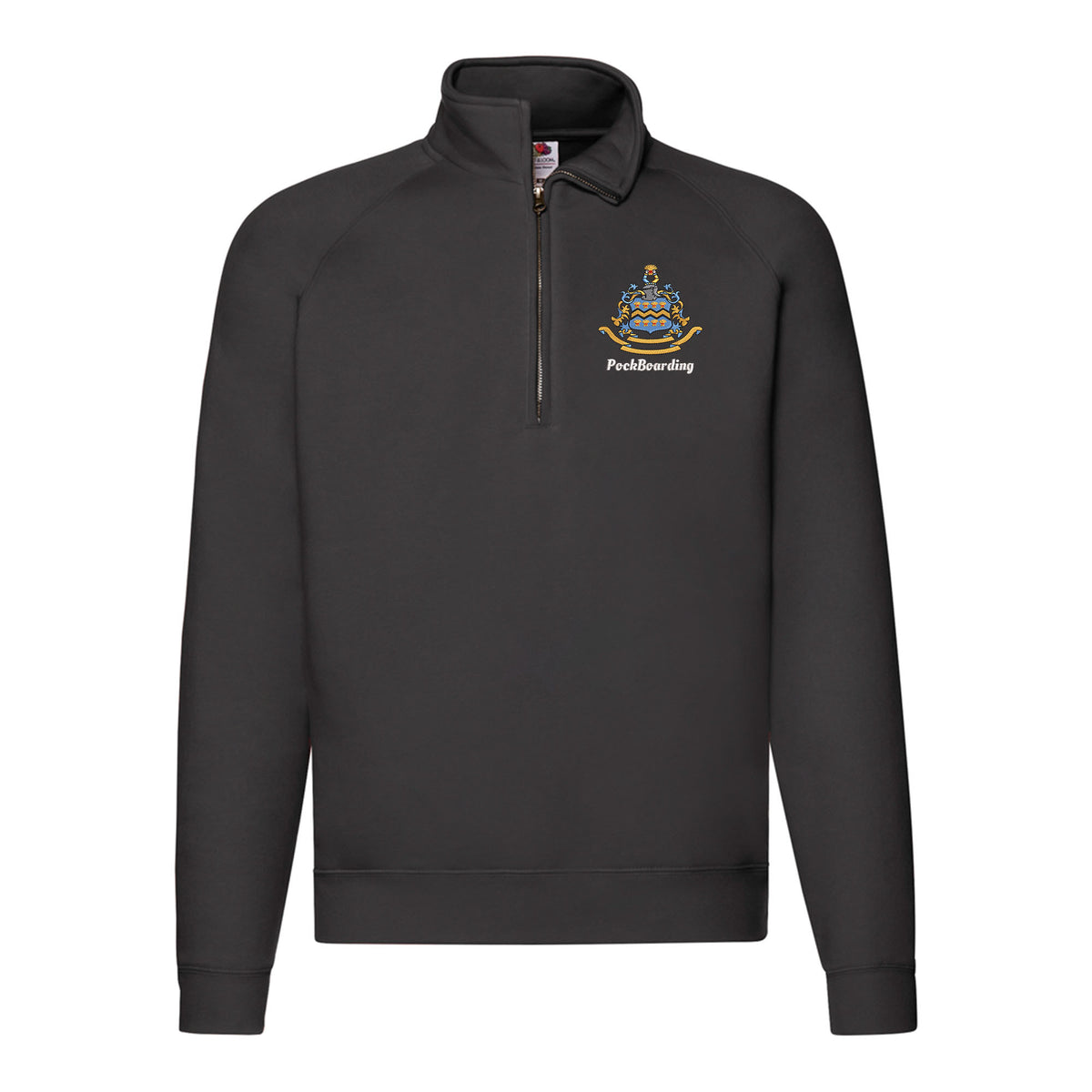 Pocklington Quarter Zip - PockBoarding | BLACK