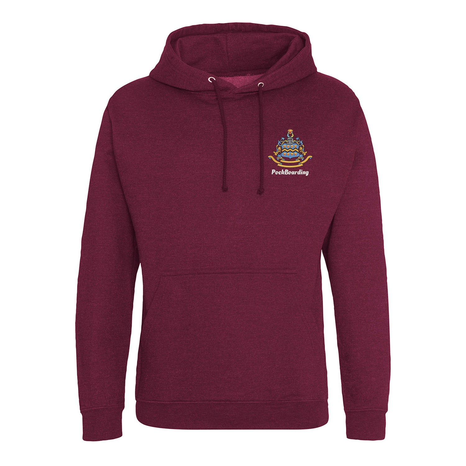 Pocklington Hoodie - PockBoarding | BURGUNDY SMOKE