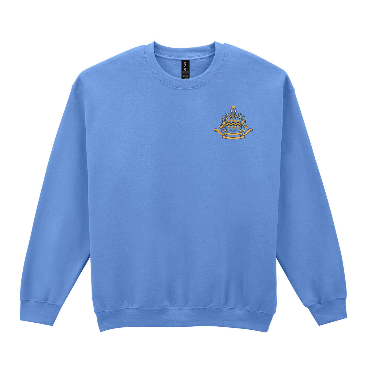Pocklington Sweatshirt - Crest Only | CAROLINA BLUE