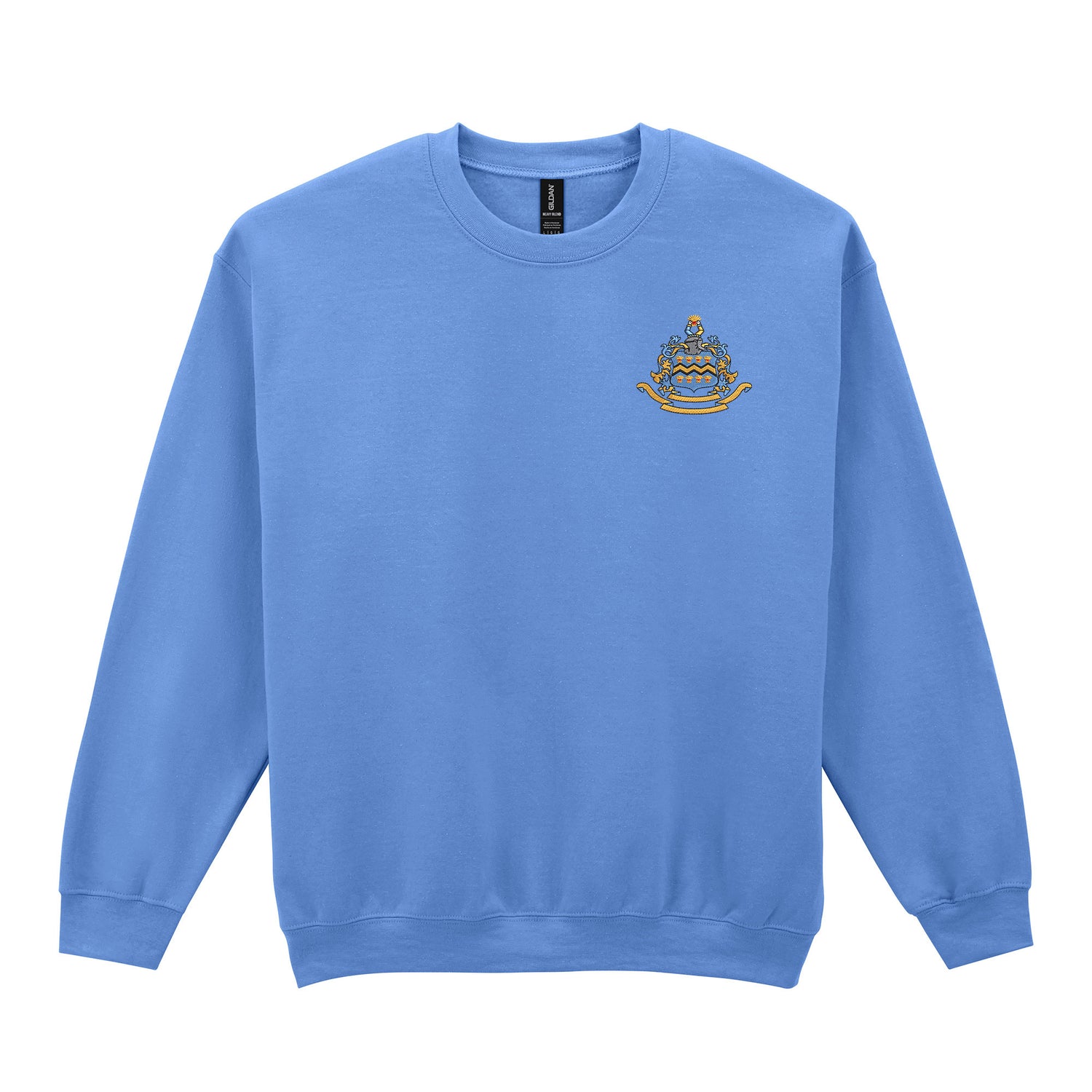 Pocklington Sweatshirt - Crest Only | CAROLINA BLUE