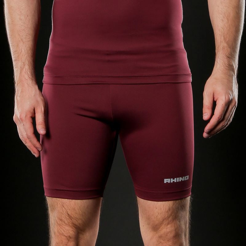 Rhino Base Layer Shorts Adult | BOTTLE GREEN